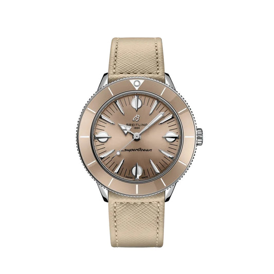 Breitling Superocean Heritage ’57 Pastel Paradise Stainless Steel 38 mm Ref# A10340A41A1X1