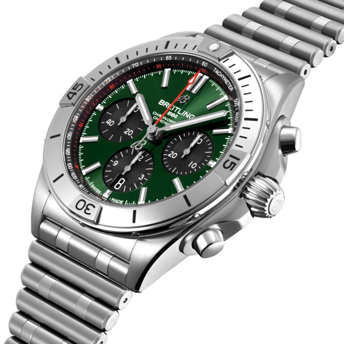 Dial Breitling Chronomat B01 42 Stainless Steel Ref# AB0134101L1A1