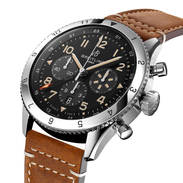 Dial Breitling Super AVI B04 Chronograph GMT 46 P-51 MUSTANG Ref# AB04453A1B1X1