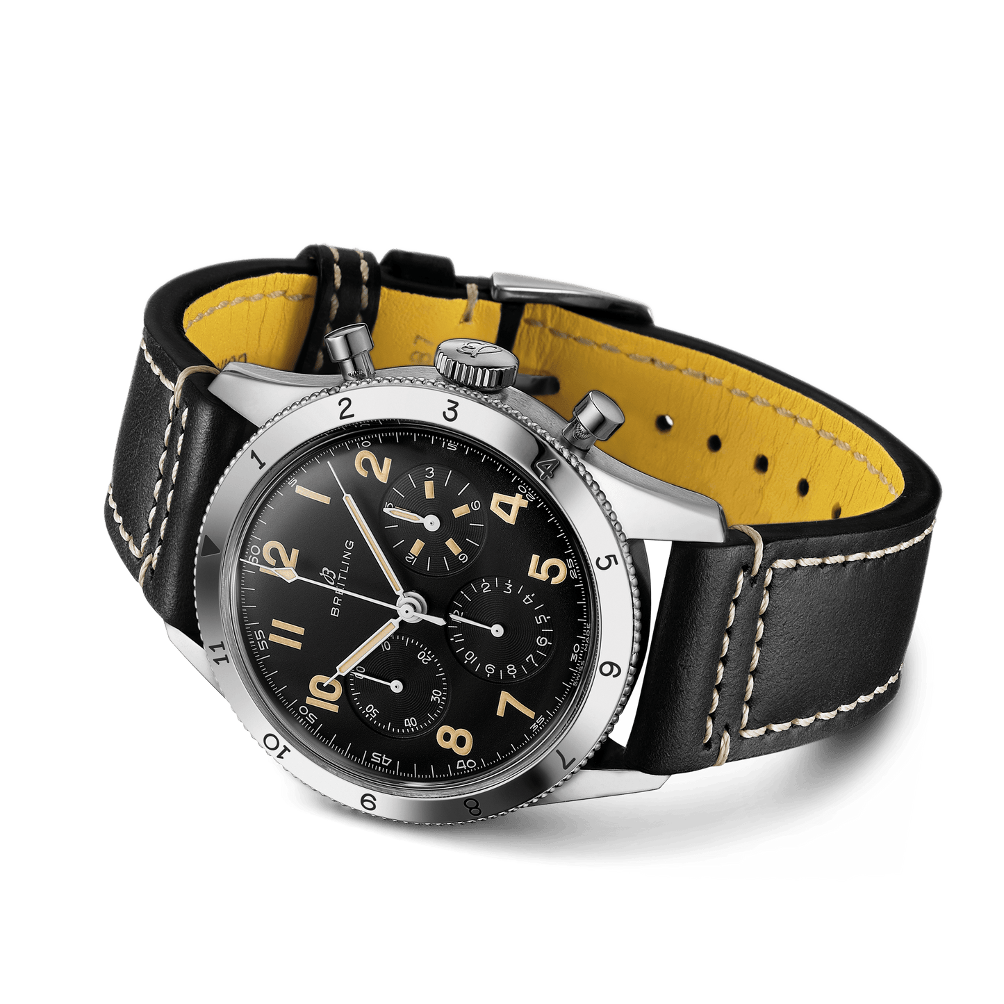Breitling AVI REF. 765 1953 Re-Edition, Ref# AB0920131B1X1, box and papers