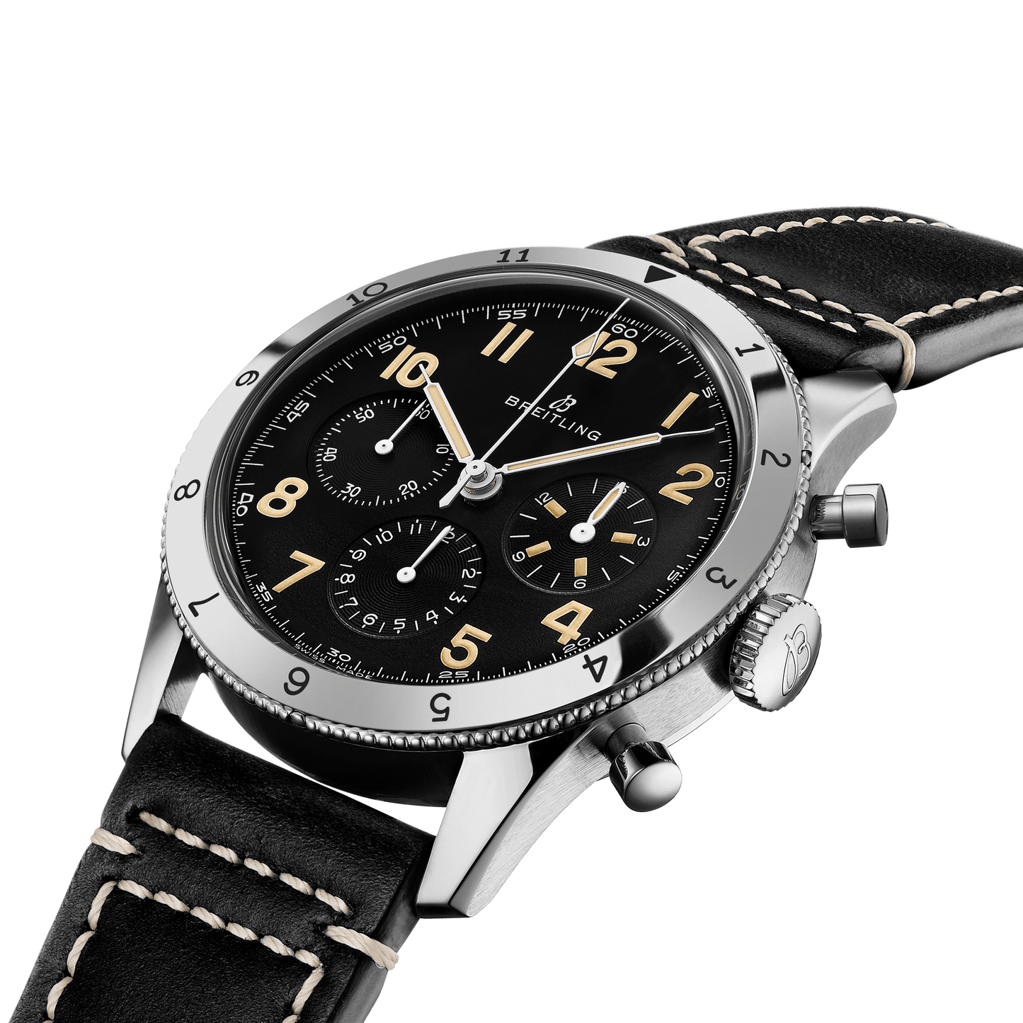 Breitling AVI REF. 765 1953 Re-Edition, Ref# AB0920131B1X1, box and papers