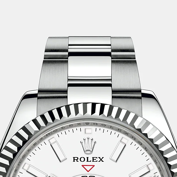 Rolex Sky-Dweller 42mm, Oystersteel and 18k Yellow Gold, Ref# 326934-0001, Bezel, bracelet