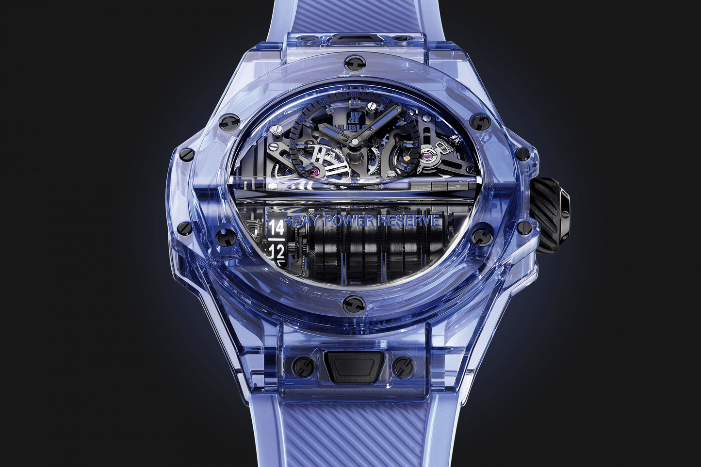 Dial Hublot Big Bang MP-11 POWER RESERVE 14 DAYS BLUE SAPPHIRE Ref# 911.JL.0119.RX