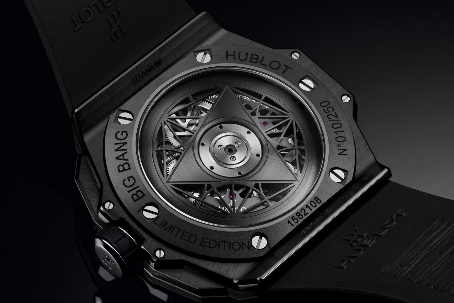 Back Hublot Big Bang SANG BLEU II BLACK MAGIC Ref# 418.CX.1107.RX.MXM22