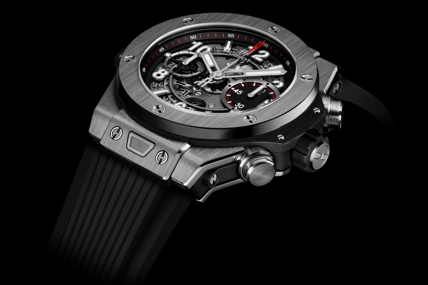 Hublot Big Bang, Unico Titanium, 42mm, Ref# 441.NX.1170.RX, Right