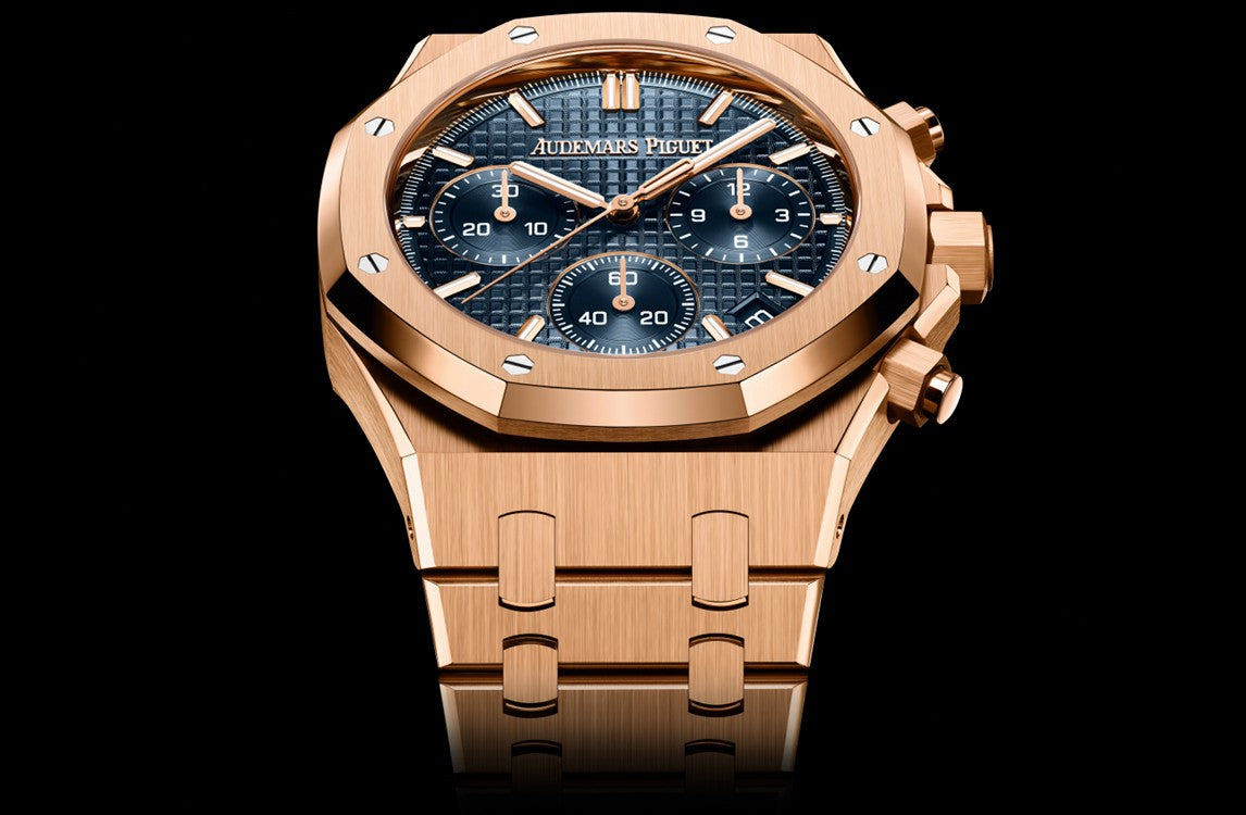 Side Audemars Piguet Royal Oak SELFWINDING CHRONOGRAPH "50TH ANNIVERSARY" Ref# 26240OR.OO.1320OR.01
