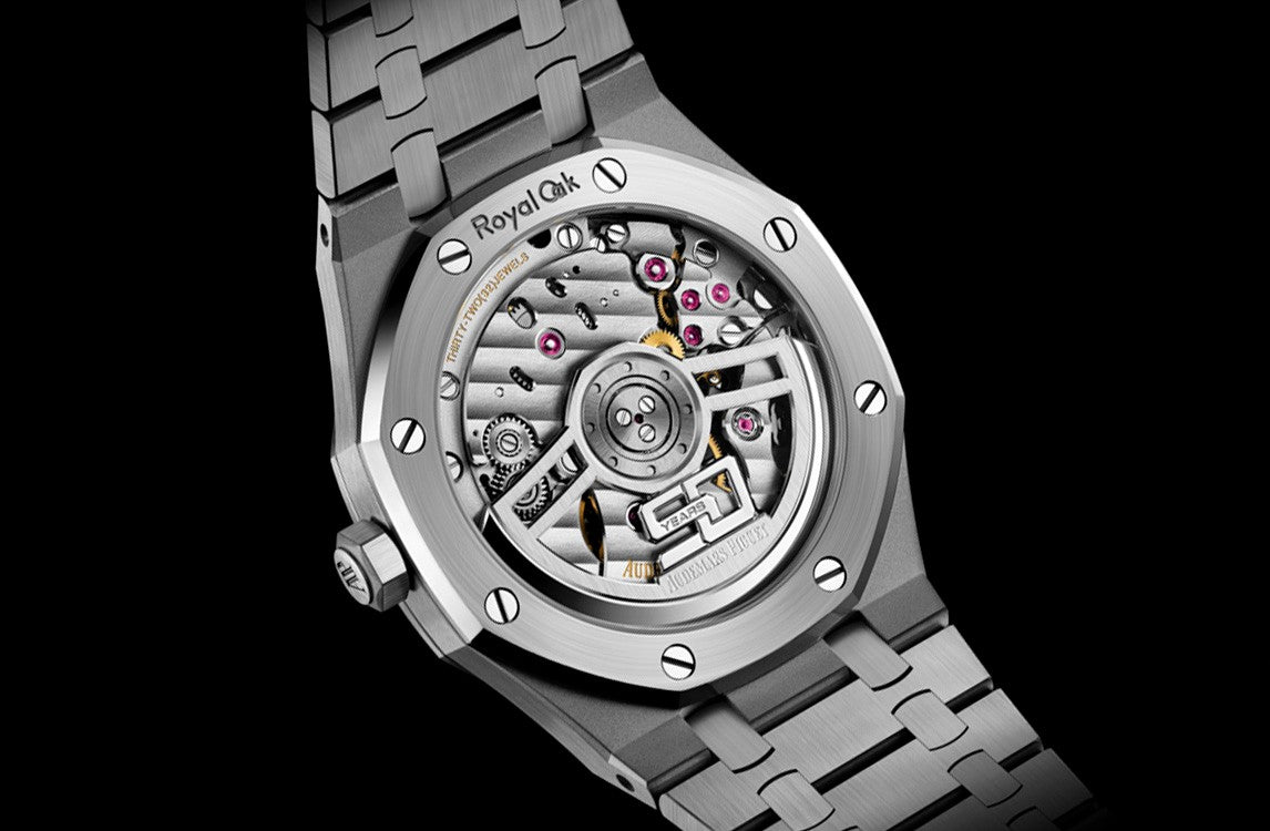 Back Audemars Piguet Royal Oak SELFWINDING "50TH ANNIVERSARY" Ref# 15510ST.OO.1320ST.04