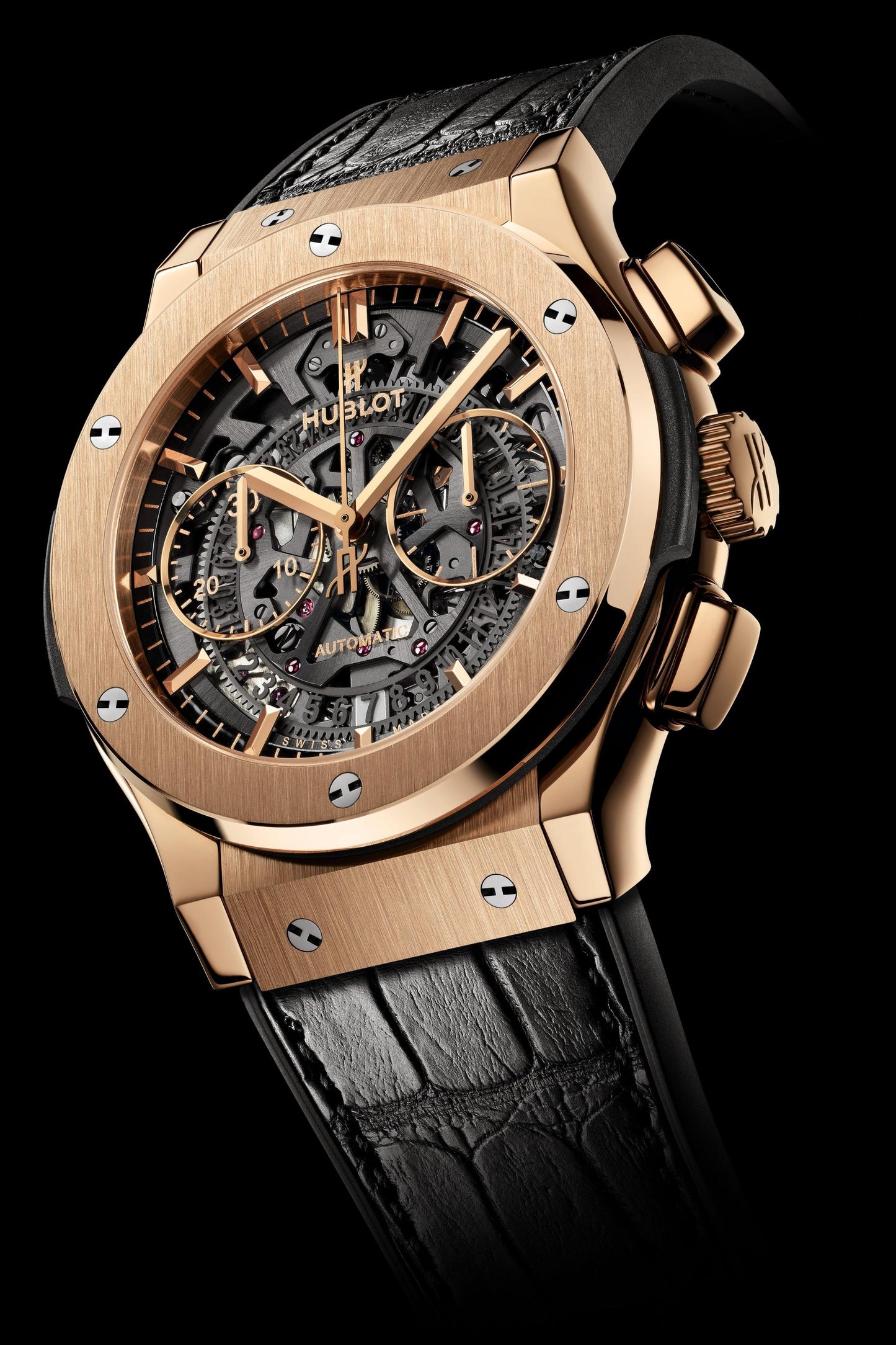 Hublot Classic Fusion Aerofusion King Gold Chronograph 45mm, Ref# 525.OX.0180.LR, Right