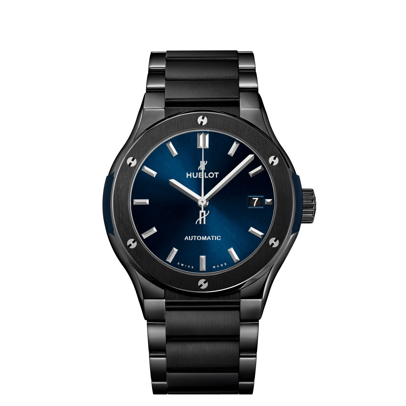 Hublot Classic Fusion Automatic 45mm Ceramic Blue Ref 510.CM.7170.CM