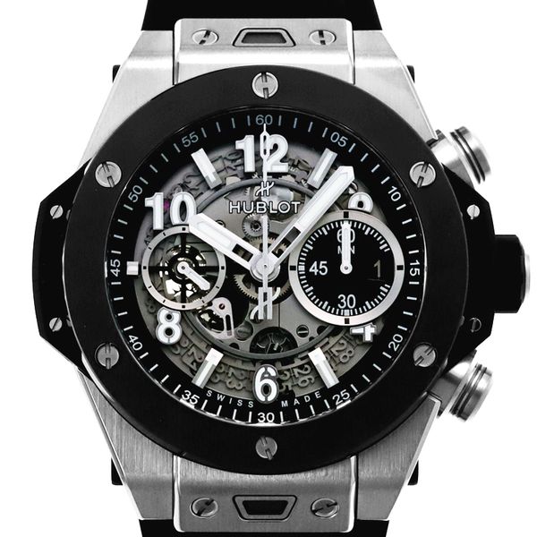 Hublot Big Bang Unico Titanium Ceramic 44mm, Titanium and Black Ceramic, Ref# 421.NM.1170.RX, Unworn 2025