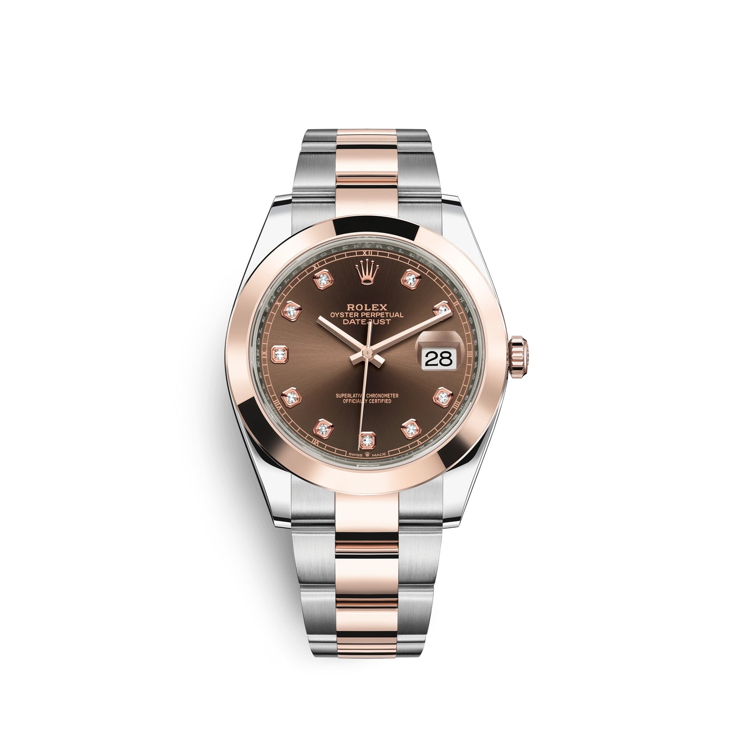 Rolex Datejust 41, 18k Everose Gold and Stainless Steel, 41mm, Ref# 126301-0003