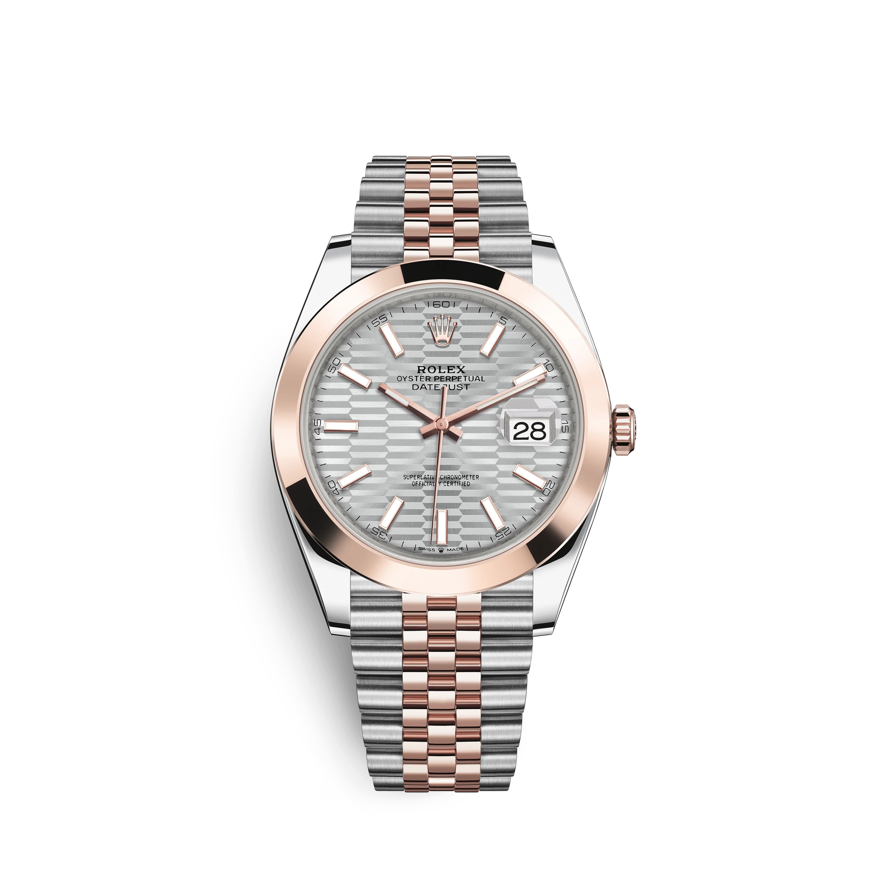 Rolex datejust 41mm outlet rose gold