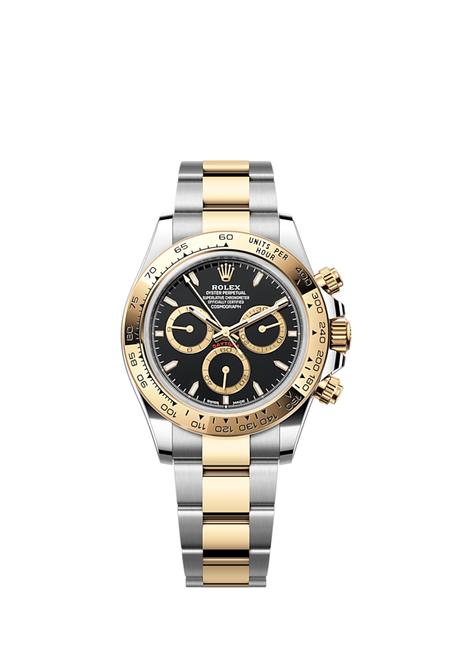 Rolex Cosmograph Daytona 40mm, Oystersteel and 18k Yellow Ref# 1 – Swiss Watches Inc.