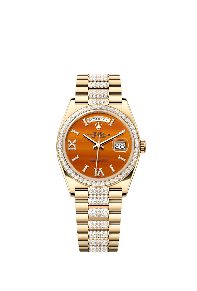 Rolex day date 36 gold price deals