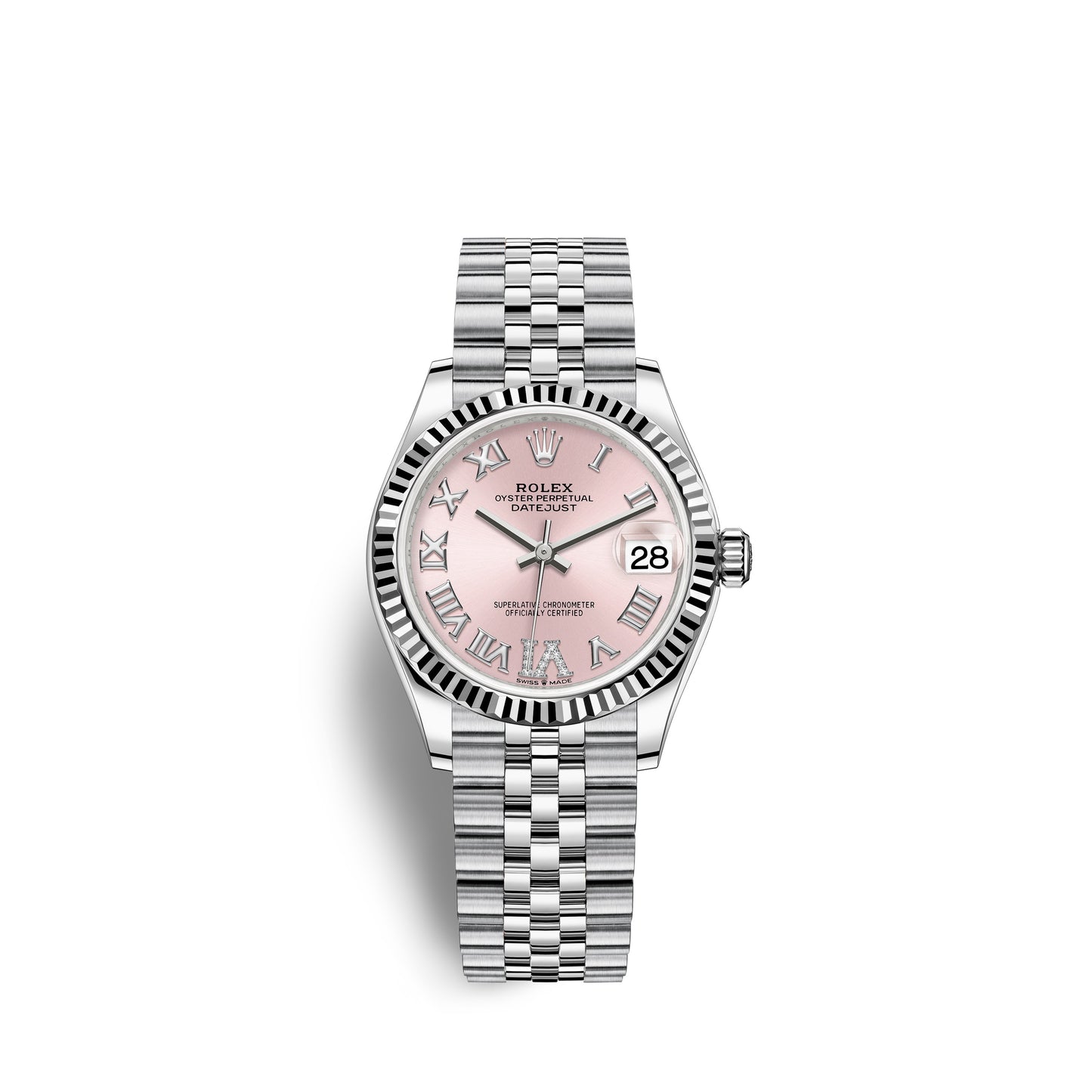 Rolex Datejust 31, Oystersteel and 18k White Gold, Ref# 278274-0024