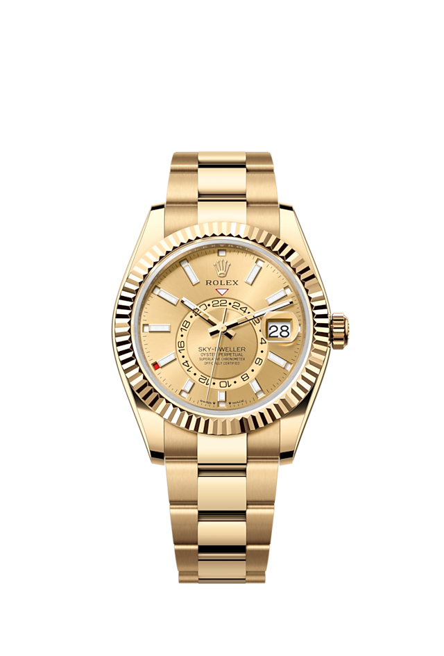 Rolex sky dweller 18k gold 2025
