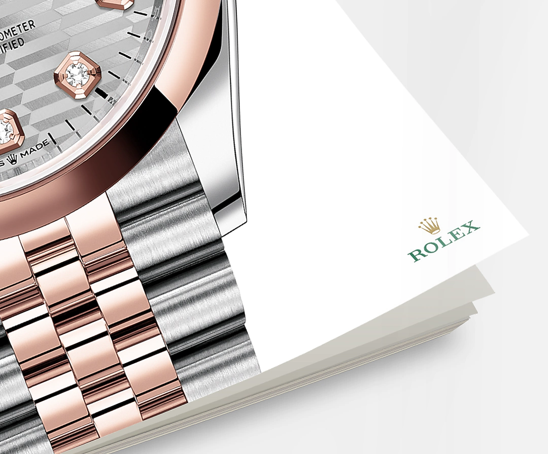 Rolex Datejust 36mm, Oystersteel and 18k Everose Gold, Ref# 126201-0039, Lugs