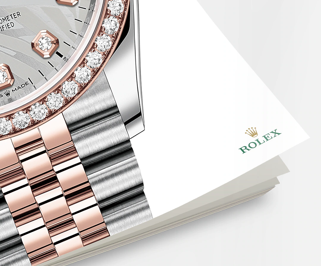 Rolex Datejust 36mm, Oystersteel and 18k Everose Gold, Ref# 126281rbr-0025, Lugs