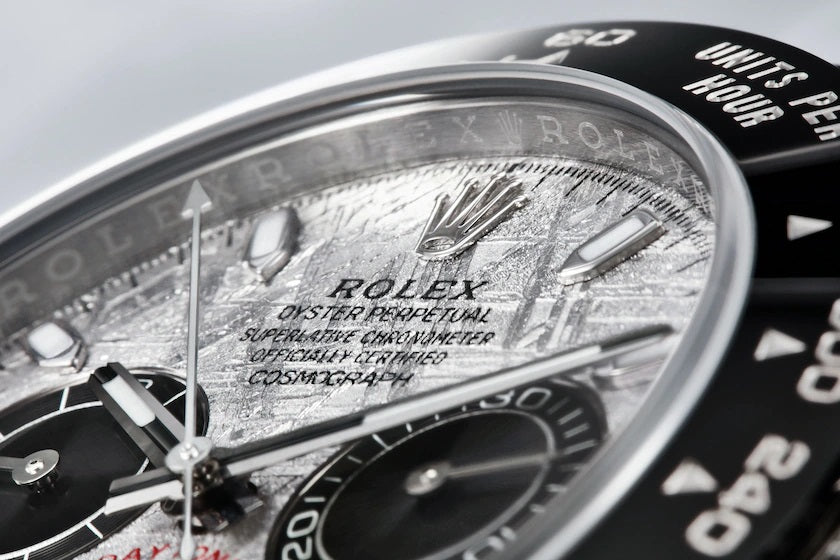 Dial Rolex Cosmograph Daytona 40 mm 18 ct white gold Ref# 116519LN-0038