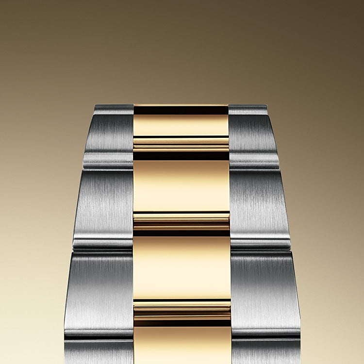 Rolex Explorer, 18k Yellow Gold and Stainless steel, 36mm, Ref# 124273-0001, Bracelet