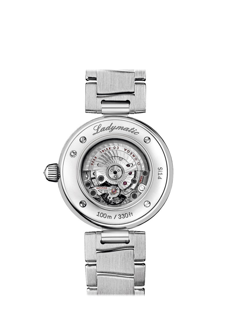 Back Omega De Ville LADYMATIC CO‑AXIAL CHRONOMETER Ref# 425.35.34.20.51.001