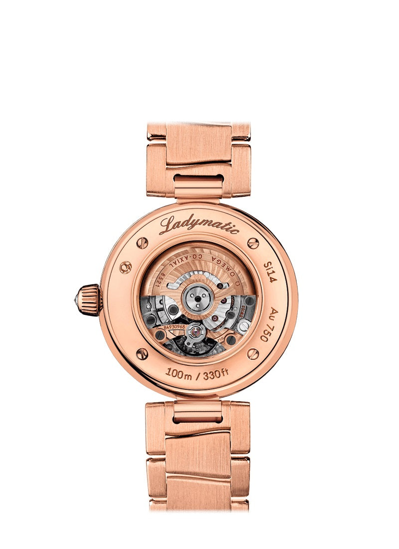 Back Omega De Ville LADYMATIC CO‑AXIAL CHRONOMETER Ref# 425.65.34.20.55.001