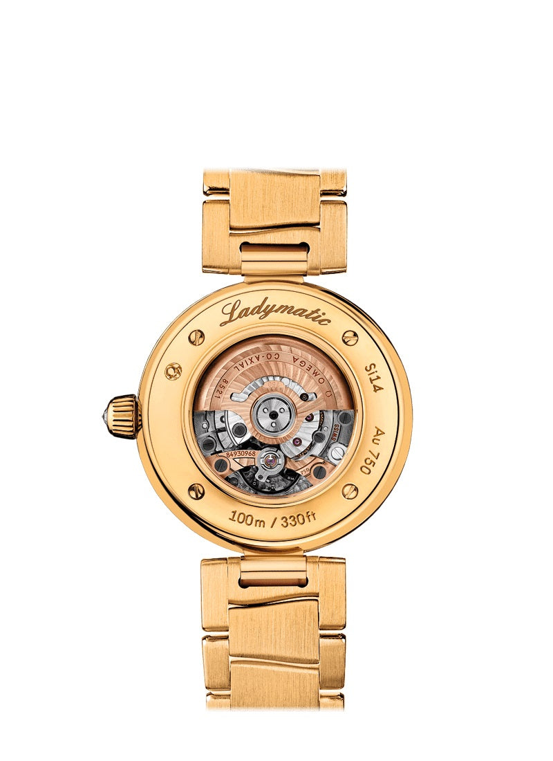 Back Omega De Ville LADYMATIC CO‑AXIAL CHRONOMETER Ref# 425.65.34.20.55.00