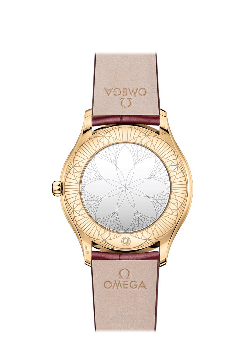 Back Omega De Ville TRÉSOR QUARTZ Ref# 428.58.36.60.11.001