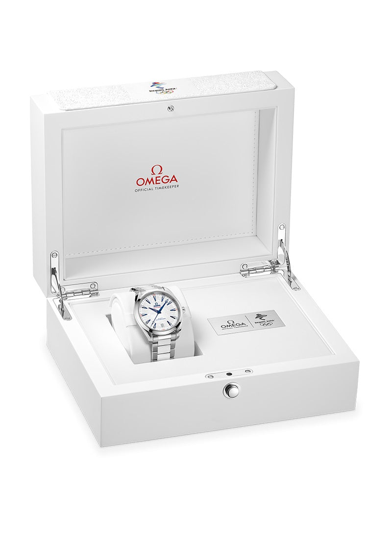 Box Omega Seamaster AQUA TERRA 150M CO‑AXIAL MASTER CHRONOMETER Ref# 522.10.41.21.04.001