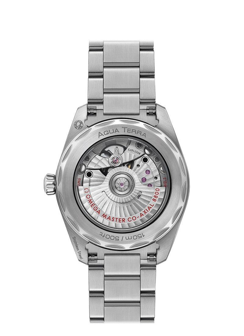 Back Omega Seamaster AQUA TERRA 150M CO‑AXIAL MASTER CHRONOMETER LADIES' Ref# 220.10.38.20.03.002