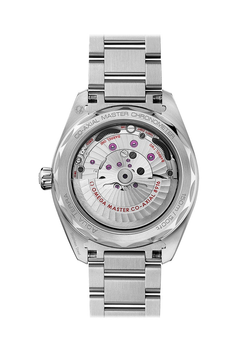 Back Omega Seamaster AQUA TERRA 150M CO‑AXIAL MASTER CHRONOMETER SMALL SECONDS Ref# 220.10.41.21.02.002
