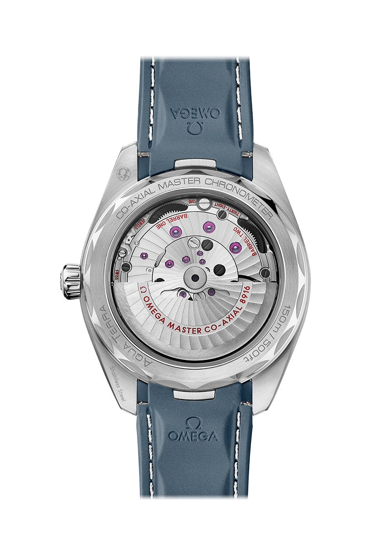 Back Omega Seamaster AQUA TERRA 150M CO‑AXIAL MASTER CHRONOMETER SMALL SECONDS Ref# 220.12.41.21.03.005