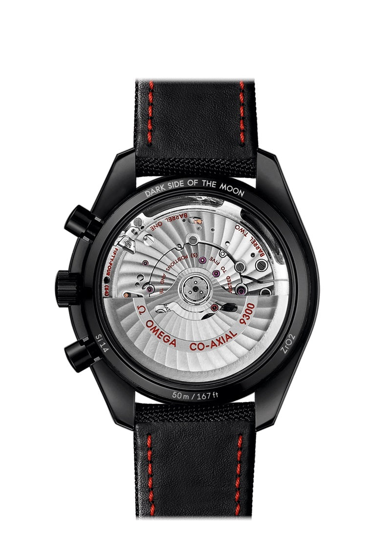 Back Omega Speedmaster DARK SIDE OF THE MOON CO‑AXIAL CHRONOMETER CHRONOGRAPH Ref# 311.92.44.51.01.003