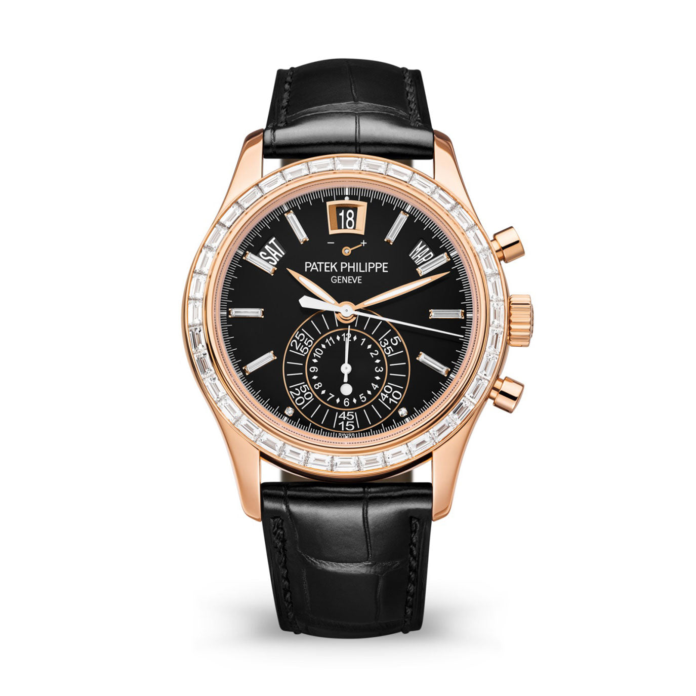 Patek Philippe Complication, 18k Rose Gold, Flyback Chronograph