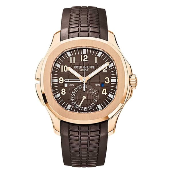 Patek Philippe Aquanaut Travel Time, 18k Rose Gold, 40,8mm, Ref
