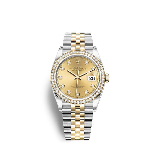 Rolex Datejust 36 Oystersteel and yellow gold Ref# 126283RBR-0003