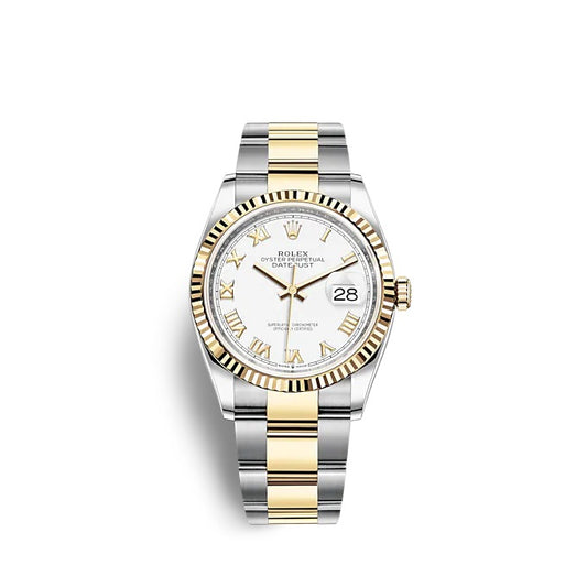 Rolex Datejust 36 Oystersteel and yellow gold Ref# 126233-0030