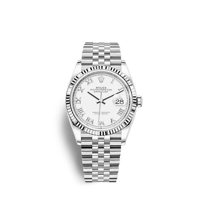 Rolex Datejust 36 Oystersteel and white gold Ref# 126234 Rolex Datejust 36 Oystersteel and white gold Ref# 126234