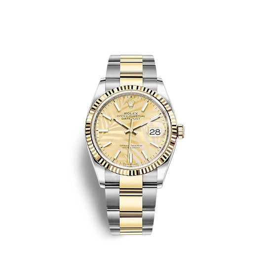 Rolex Datejust 36 Oystersteel and yellow gold Ref# 126233-0038