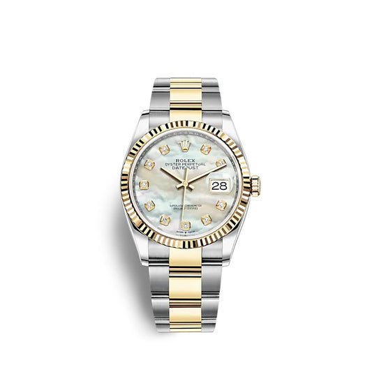 Rolex Datejust 36 Oystersteel and yellow gold Ref# 126233-0024