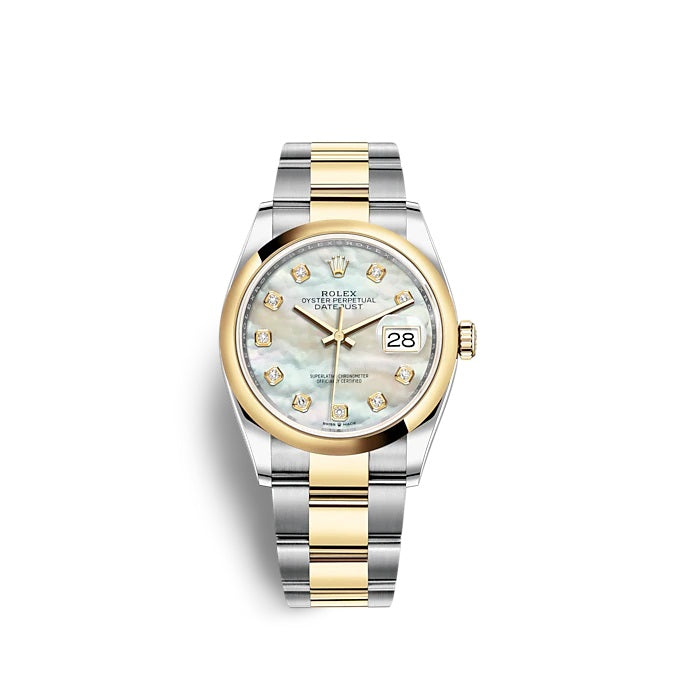 Rolex Datejust 36 Oystersteel and yellow gold Ref# 126203-0024