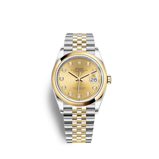 Rolex Datejust 36 Oystersteel and yellow gold Ref# 126203-0017