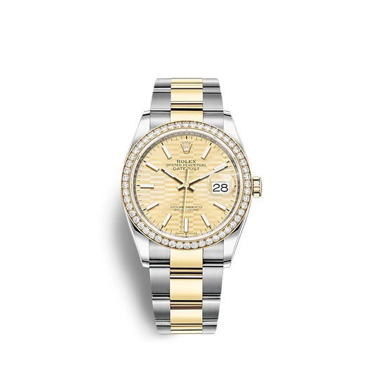 Rolex Datejust 36 Oystersteel and yellow gold Ref# 126283RBR-0026