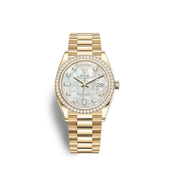 Rolex Day-Date 36 Yellow gold Ref# 128348RBR-0017