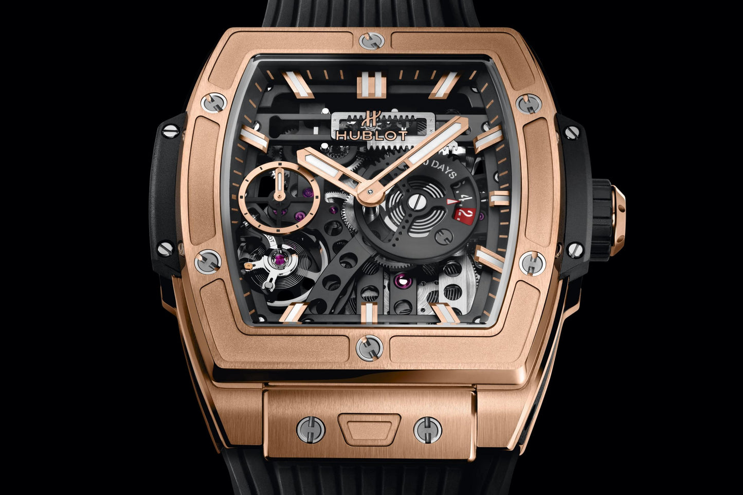 Dial Hublot Spirit of Big Bang MECA-10 KING GOLD Ref# 614.OX.1180.RX