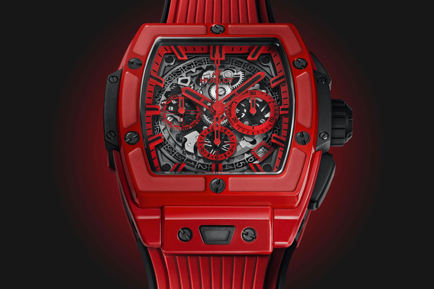 Dial Hublot Spirit of Big Bang RED MAGIC Ref# 642.CF.0113.RX