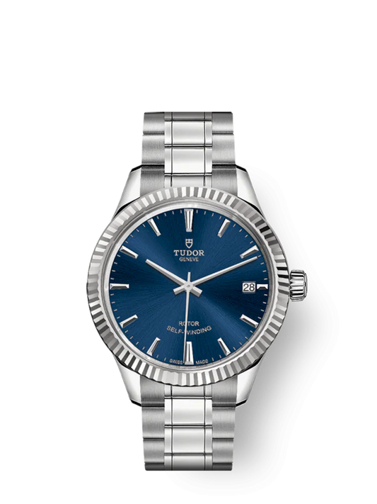 Tudor Style, Stainless Steel, 34mm, Ref# M12310-0013