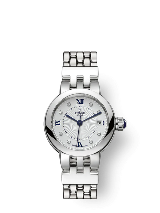 Tudor Ladies Clair De Rose, Stainless Steel with Diamond-set, 26mm, Ref# M35200-0004