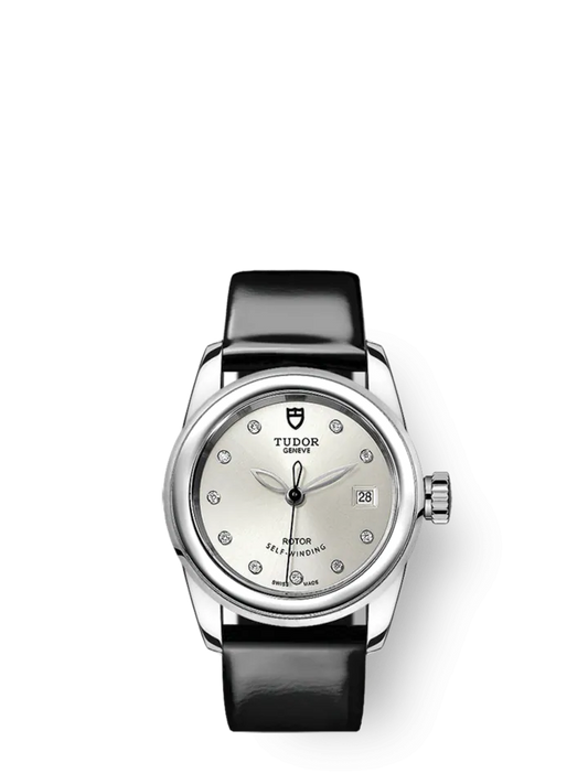 Tudor Glamour Date, Stainless Steel and Diamond-set, 26mm, Ref# M51000-0019