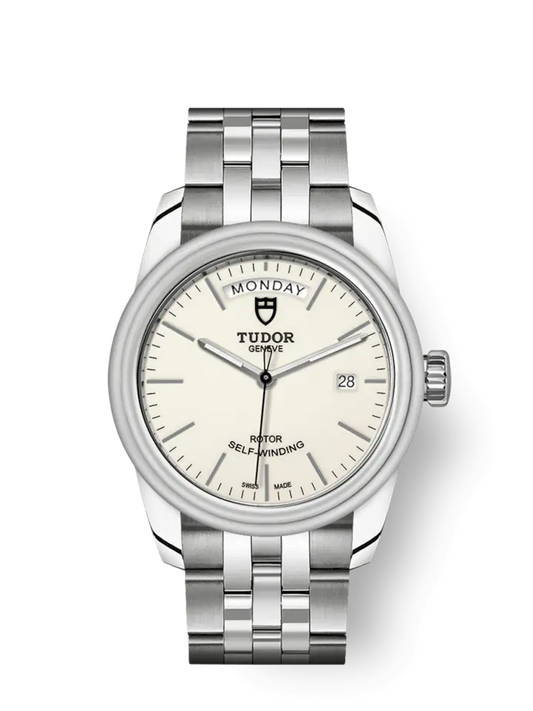 Tudor Glamour Date+Day, Stainless Steel, 39mm, Ref# M56000-0181